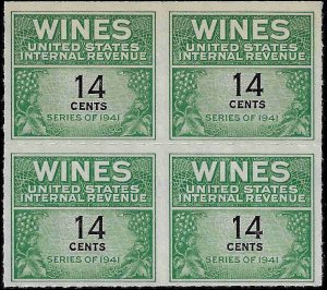 RE126 Mint,NGAI,NH... Block of 4... SCV $60.00