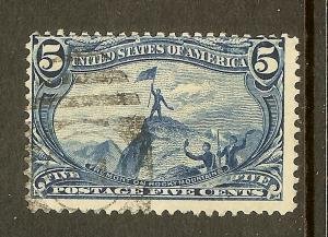 United States, Scott #288, 5c Trans-Mississippi Exposition, Used