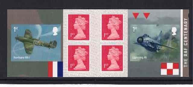 2018 Booklet PM59 Centenary of the RAF