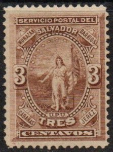 El Salvador Sc #18 Mint no gum