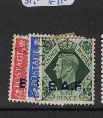 Somalia British Occupation SG S1, S3, S7 VFU (5drx) 