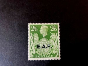 British Occupation of Somalia (E.A.F.) 2/6 SG59, Lightly Mounted Mint