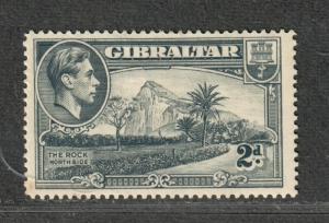 Gibraltar Sc#110a M/H/VF, Partial Set, P. 14, Cv. $22