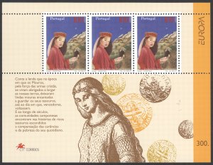 Portugal Sc# 2157a MNH Souvenir Sheet 1997 Europa