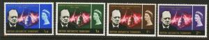 British Antarctic Territory Sc#  16-9 MLH Churchill Memorial