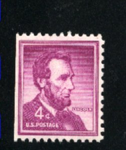 USA #1036  9 used 1954-1968 PD