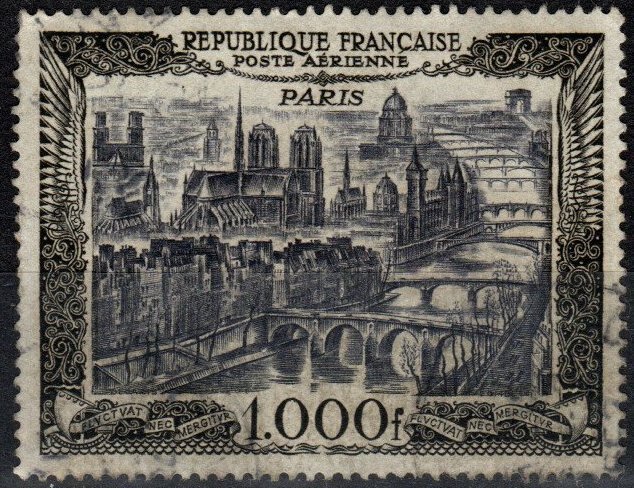 France #C27 F-VF Used  CV $27.00  (X7003)