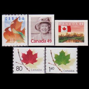 CANADA 2003 - Scott# 2008-12 Maple etc. 49c-$1.4 NH