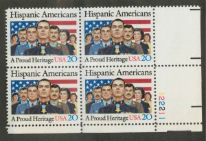2103 MNH Plate Block