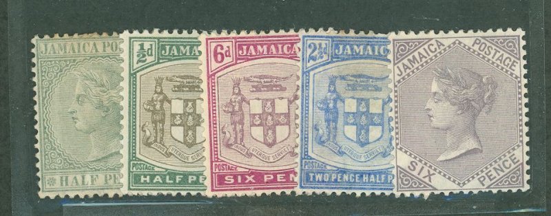 Jamaica #16a/33/42/46/51