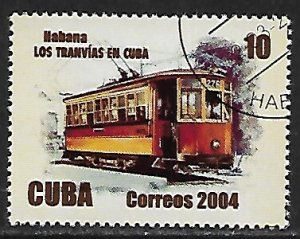 Cuba # 4381 - Tramway - Havana - unused / CTO....{R15}