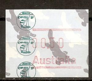 Australia 1986 Frama Vending Machine Stamp Cup-pex Ovpt