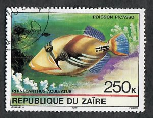 Zaire #981 Fish used single