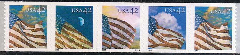 #4236-39, PNC-5. \ Flags, 24/7 \ 42 Cent.  PL#S1111