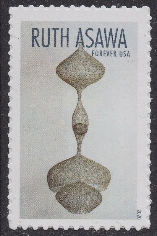 US 5504-5513 5513a Ruth Asawa forever block (10 stamps) MNH 2020 