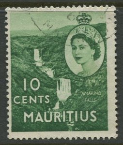 STAMP STATION PERTH Mauritius #255 QEII Definitive Issue FU 1953-1954