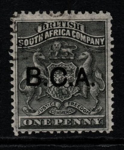 NYASALAND SG1 1891 1d BLACK USED 