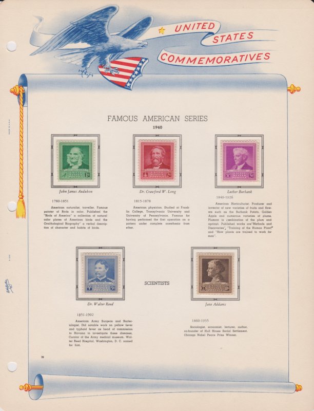 United States Postal Stamps