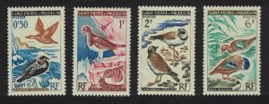 St. Pierre and Miquelon Eiders Plovers Ptarmigan Birds 4v 1963 MNH SG#422-425