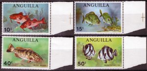 ZAYIX Anguilla 83-86 MNH Fish Marine Life 071823S109M