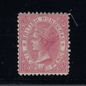 British Honduras, Sc 6a (SG 9a), MLH (mild bend), w/ 2017 RPS cert