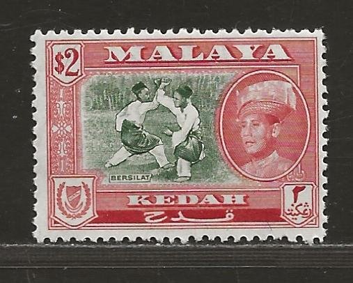 MALAYA - KEDAH  SC# 104  FVF/MLH