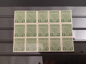 Germany Allied Occupation 1945  Saxony mint never hinged stamps Ref R49728