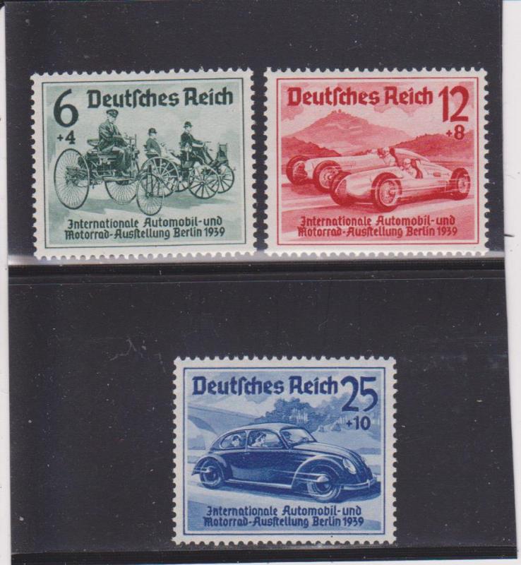 Germany B134-136 MNH (1293-1303-04)