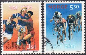 Norway #1040-1041 Used