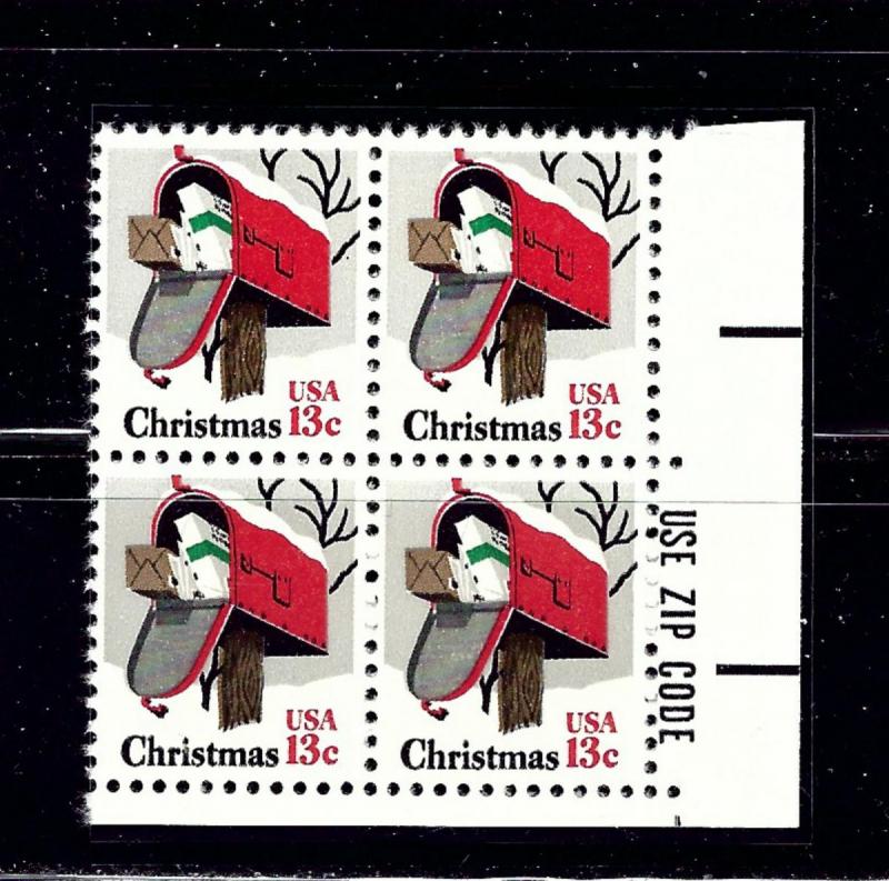 U.S. 1730 MNH 1977 Christmas Zip Code Block
