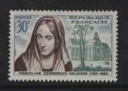 France   #924  MNH  1959  Marceline Desbordes-Valmore