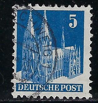 Germany AM Post Scott # 636, used