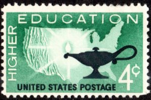 United States 1206 - Used - 4c Higher Education (1962) (1)