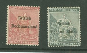 Bechuanaland (British Bechuanaland) #3/5 Unused Multiple