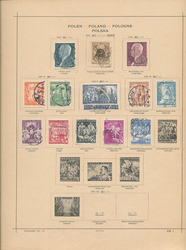 POLAND 1920s/30s M&U Incl.Airs (Appx 100 Items) AC 1333