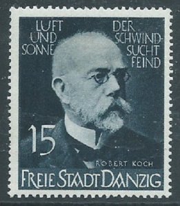 Danzig, Sc #239, 15pf MH