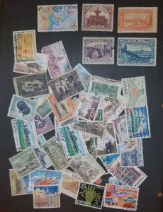 SPAIN Used and MH Unused Vintage Stamp Lot Collection T1561