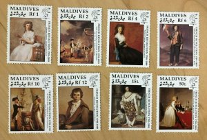 Maldive - 1989 - Philexfrance  - Set Of 8 Stamps - MNH