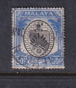 Malaya Negri Sembilan 1949 Sc 55 50c Used