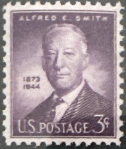 Scott #937 1945 3¢ Alfred E. Smith MNH OG VF