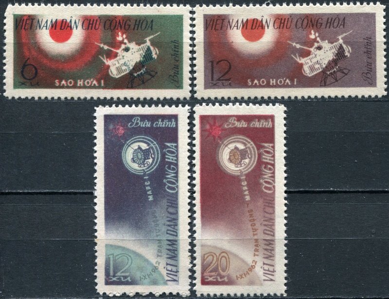 Vietnam 1963 MNH Stamps Scott 251-254 Space Mars