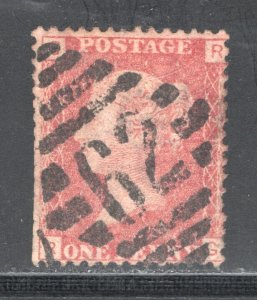 Great Britain 33, Plate #201   F/VF, Used, CV $6.25 ....  2481120