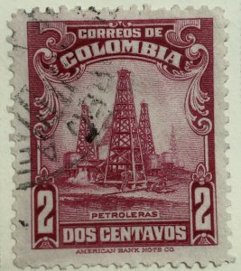 AlexStamps COLUMBIA #437 VF Used