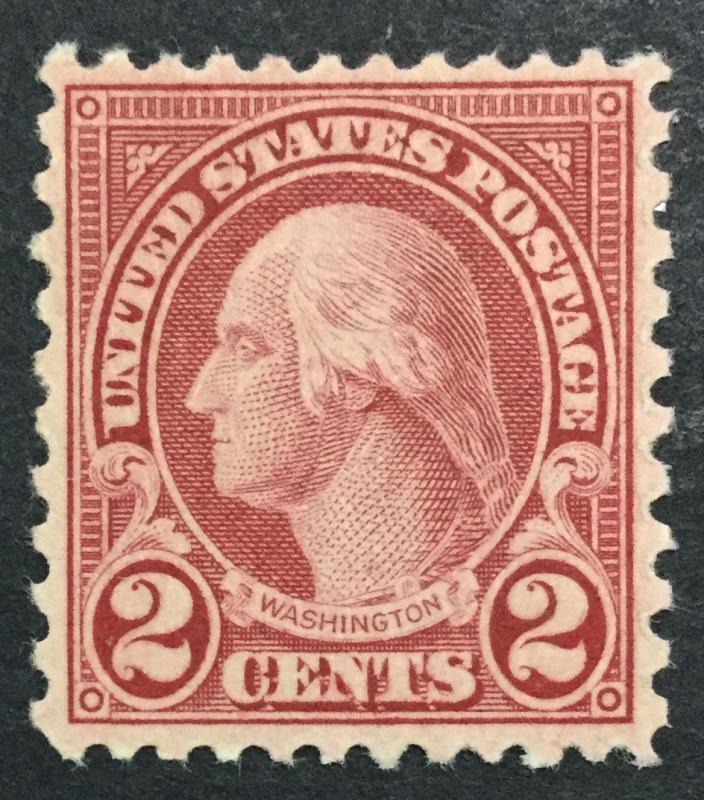 MOMEN: US #579 SINGLE MINT OG H **PSE CERT** $80 #23333