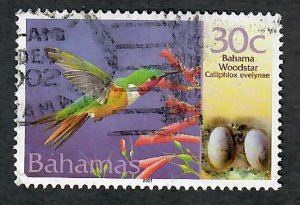 Bahamas #1012 used single