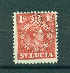 St. Lucia sc# 112 (1) used cat value $.25