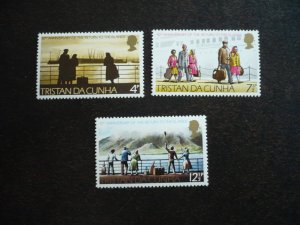 Stamps-Tristan da Cunha-Scott#185,187-188-Mint Never Hinged Part Set of 4 Stamps