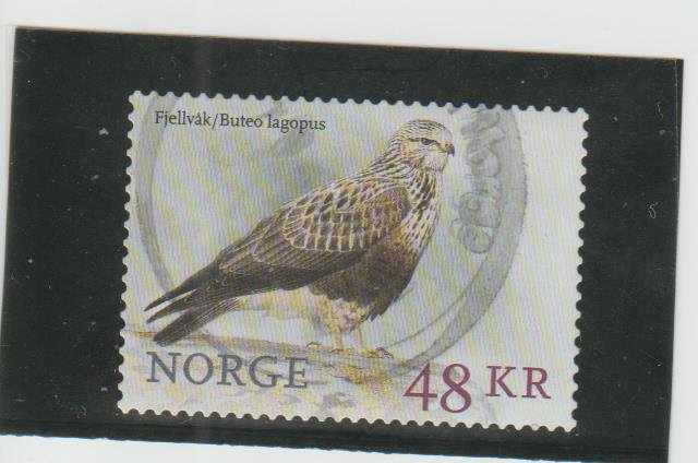 Norway  Scott#  1842  Used  (2018 Rough-Legged Hawk)
