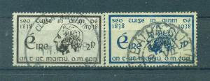 Ireland sc# 101-102 (2) used cat value $9.50