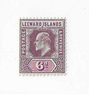Leeward Islands Sc #33 3p OG VF